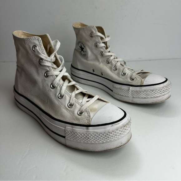 Converse All Stars Shoes - Converse Chuck Taylor All Star Platform Sneakers Women's 8.5 EU 39.5 Shoes White